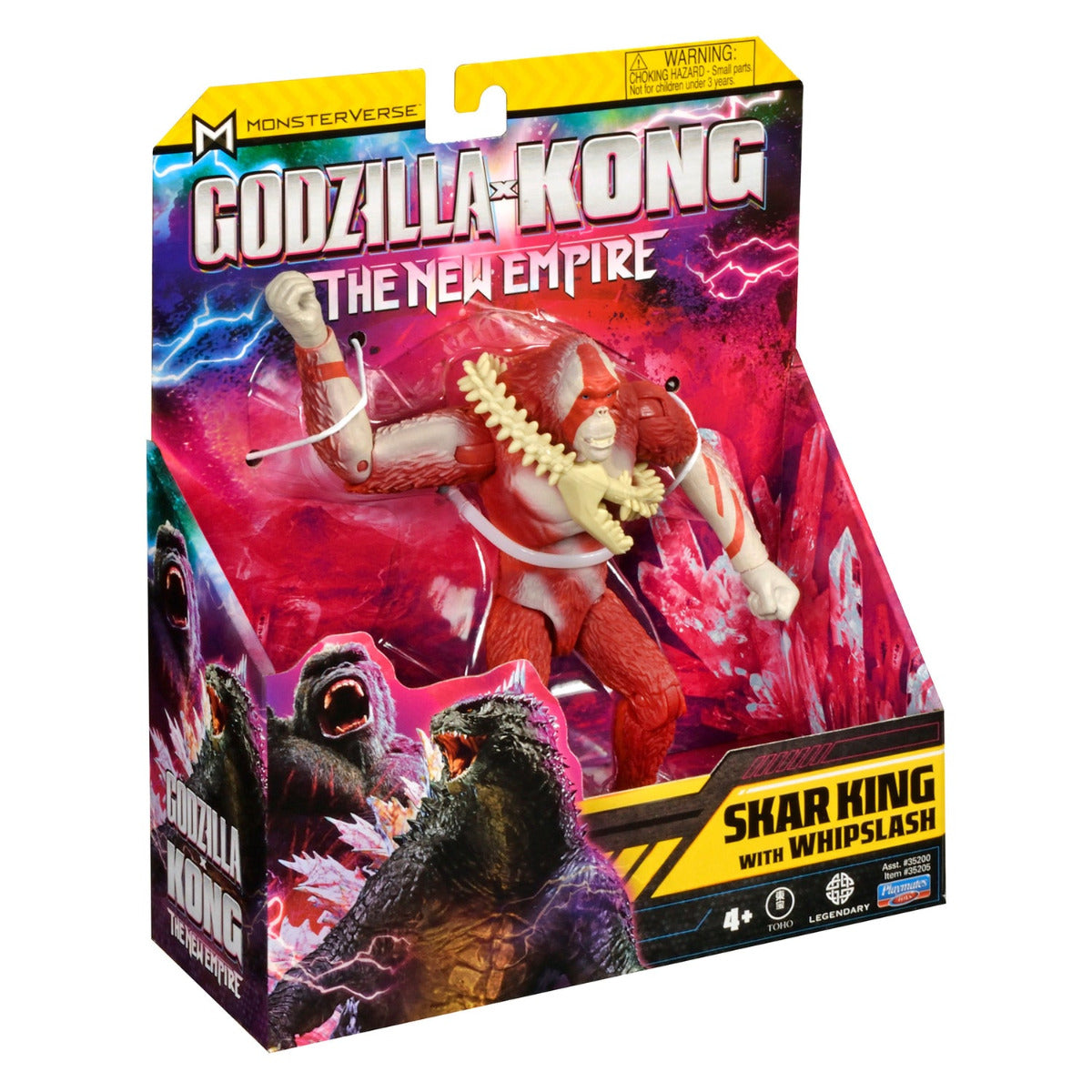 Buy Godzilla vs Kong Basic Figures Skar King with Whipslash 6inch | Yallatoys.com