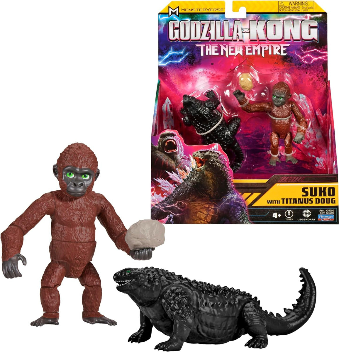 Buy Godzilla vs Kong The New Empire 3.5inch Suko and Titanus Doug Action Figure | Yallatoys.com