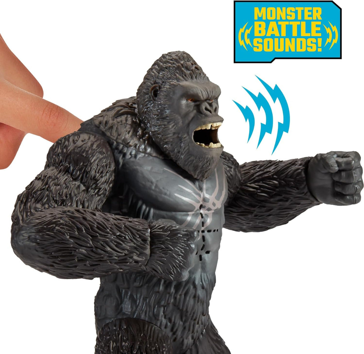 Buy Godzilla vs Kong 7inch Battle Roar Kong Action Figure | Yallatoys.com