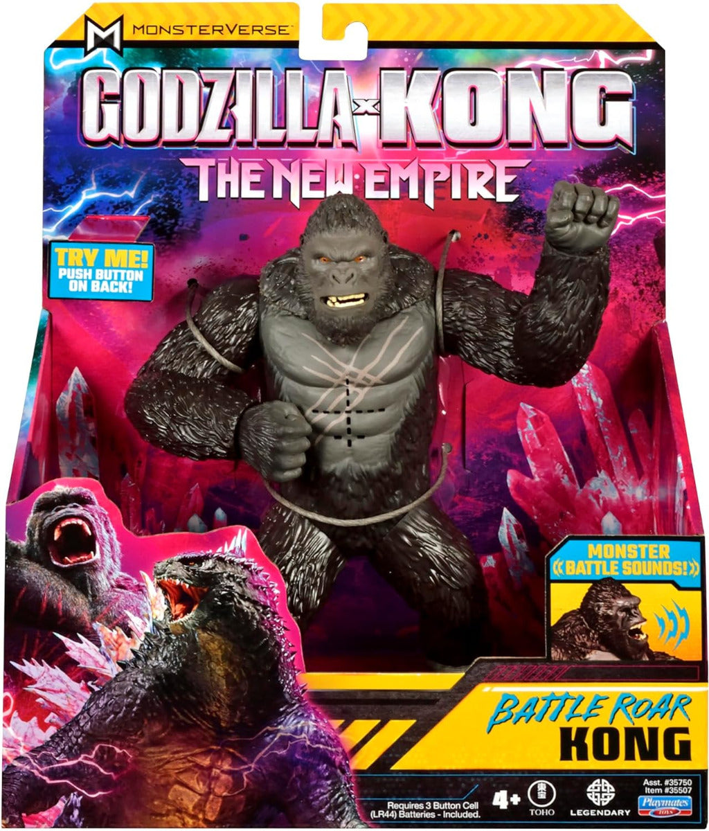 Buy Godzilla vs Kong 7inch Battle Roar Kong Action Figure | Yallatoys.com