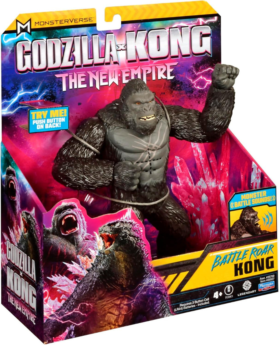 Buy Godzilla vs Kong 7inch Battle Roar Kong Action Figure | Yallatoys.com