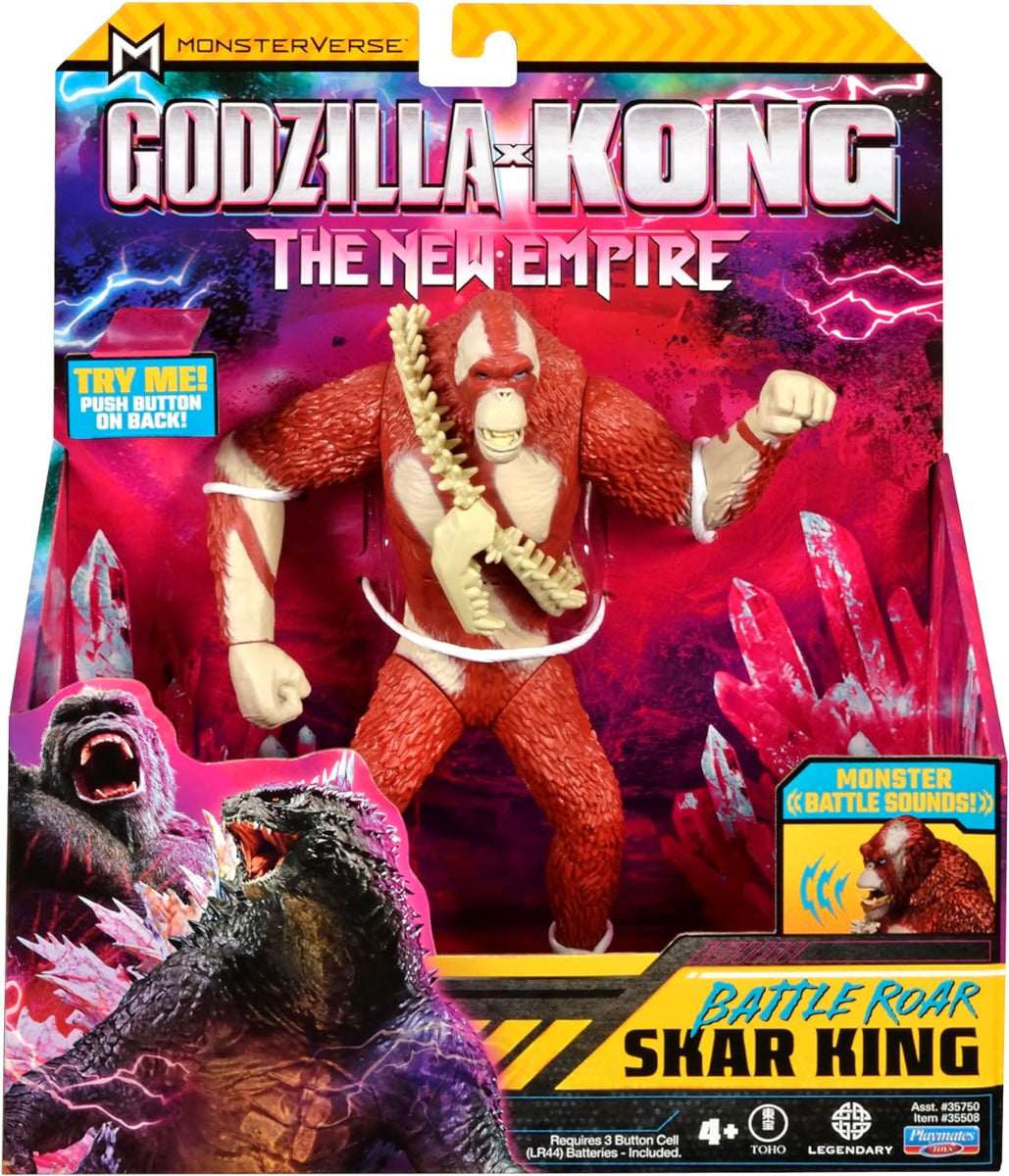 Buy Godzilla vs Kong 7inch Battle Roar Skar King Action Figure | Yallatoys.com
