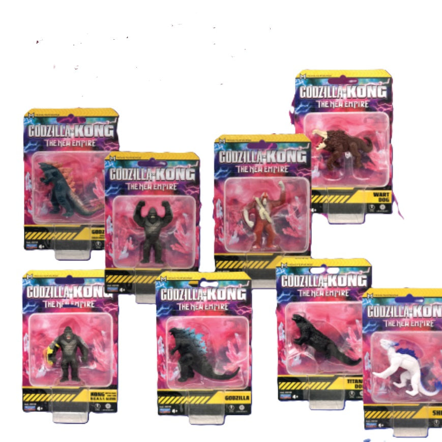 Buy Godzilla vs Kong Animal Figures 2inch (Sold Separately Subjected To Availability) | Yallatoys.com