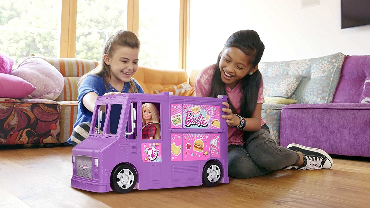 Buy Barbie Fresh N Fun Food Truck | Yallatoys.com