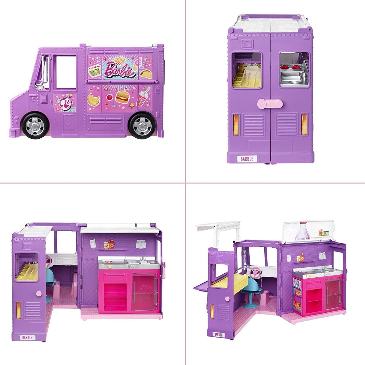 Buy Barbie Fresh N Fun Food Truck | Yallatoys.com