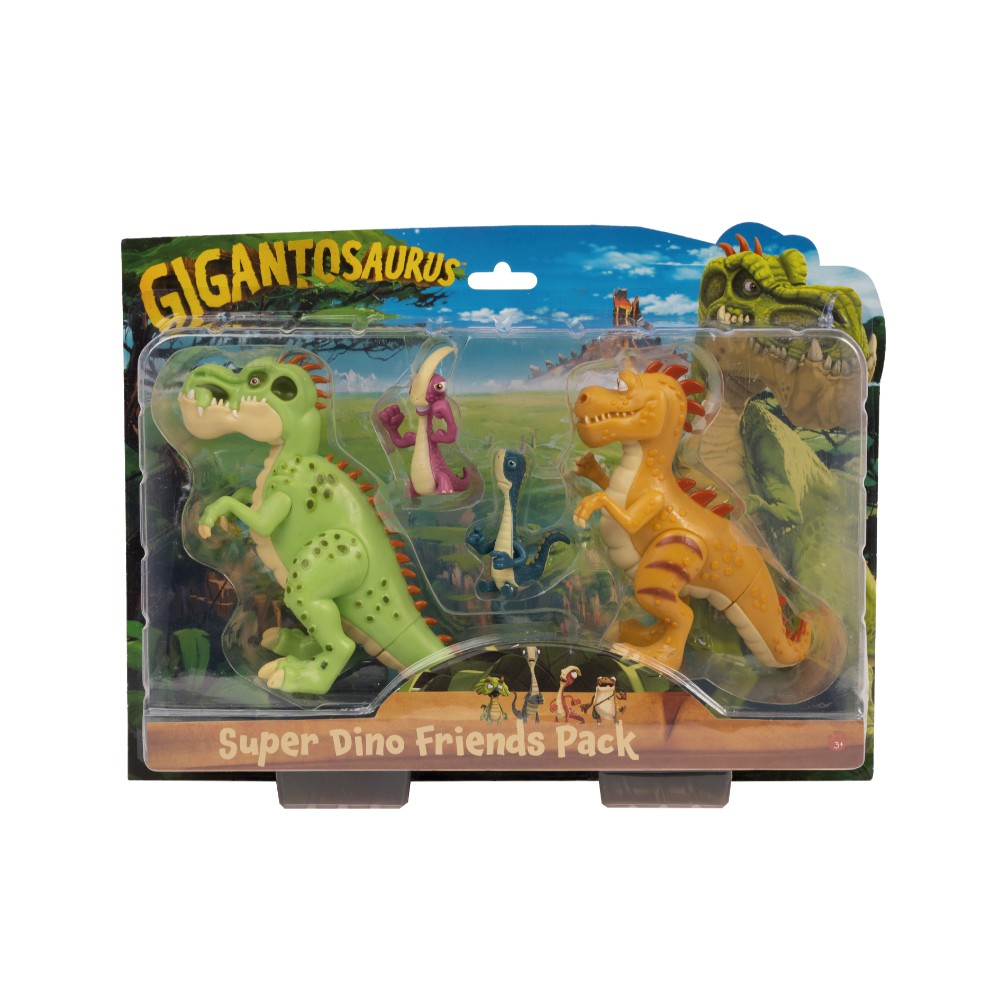 Buy Gigantosaurus Figurine Deluxe Scene Pack Of 4 (Sold Separately Subject To Availability) | Yallatoys.com