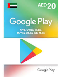 Buy GooglePlay AED 20 | Yallatoys.com