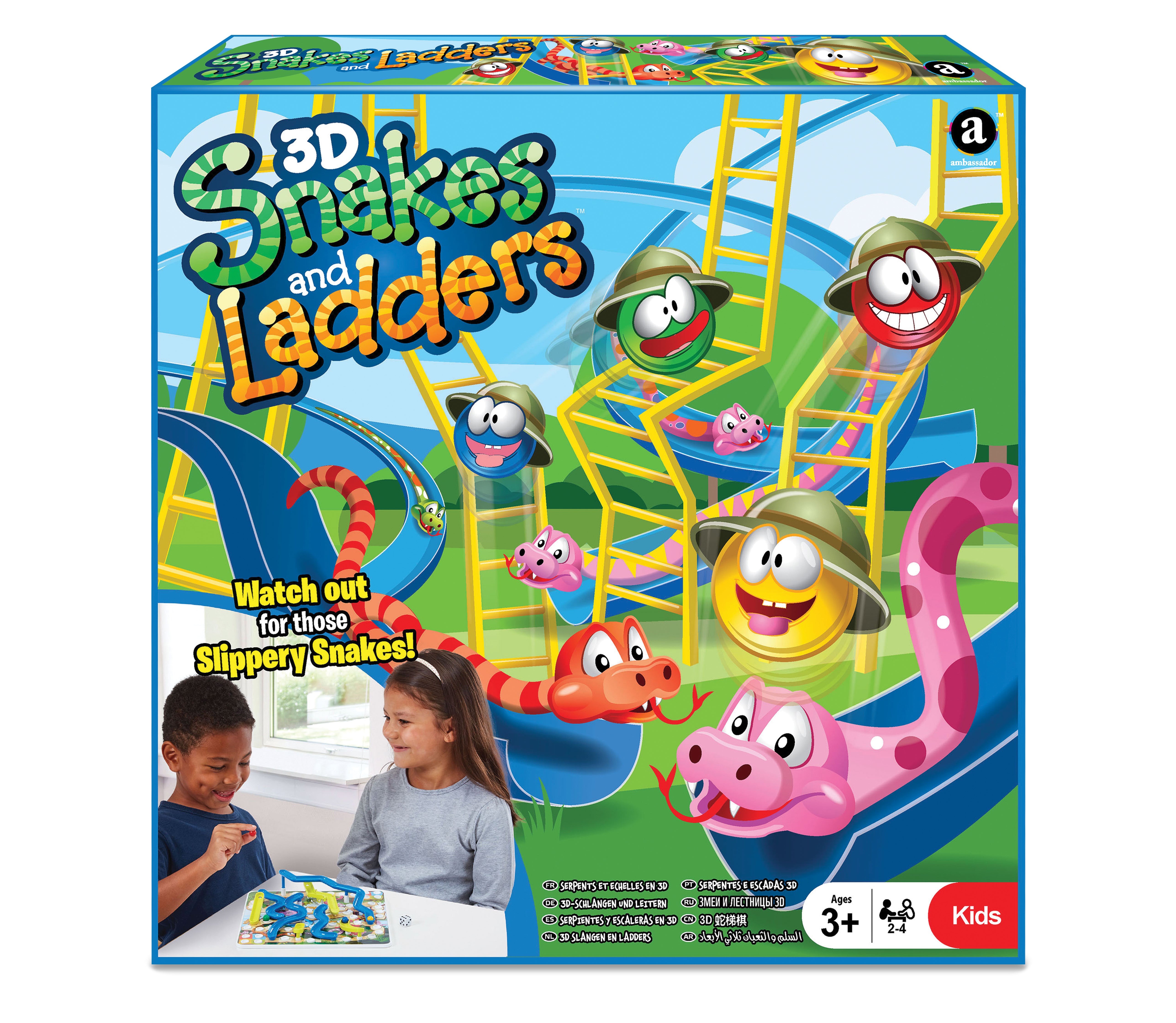 Buy Merchant Ambassador 3D Snakes&Ladders | Yallatoys.com