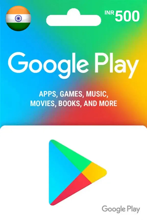 Buy GooglePlay INR 500 | Yallatoys.com