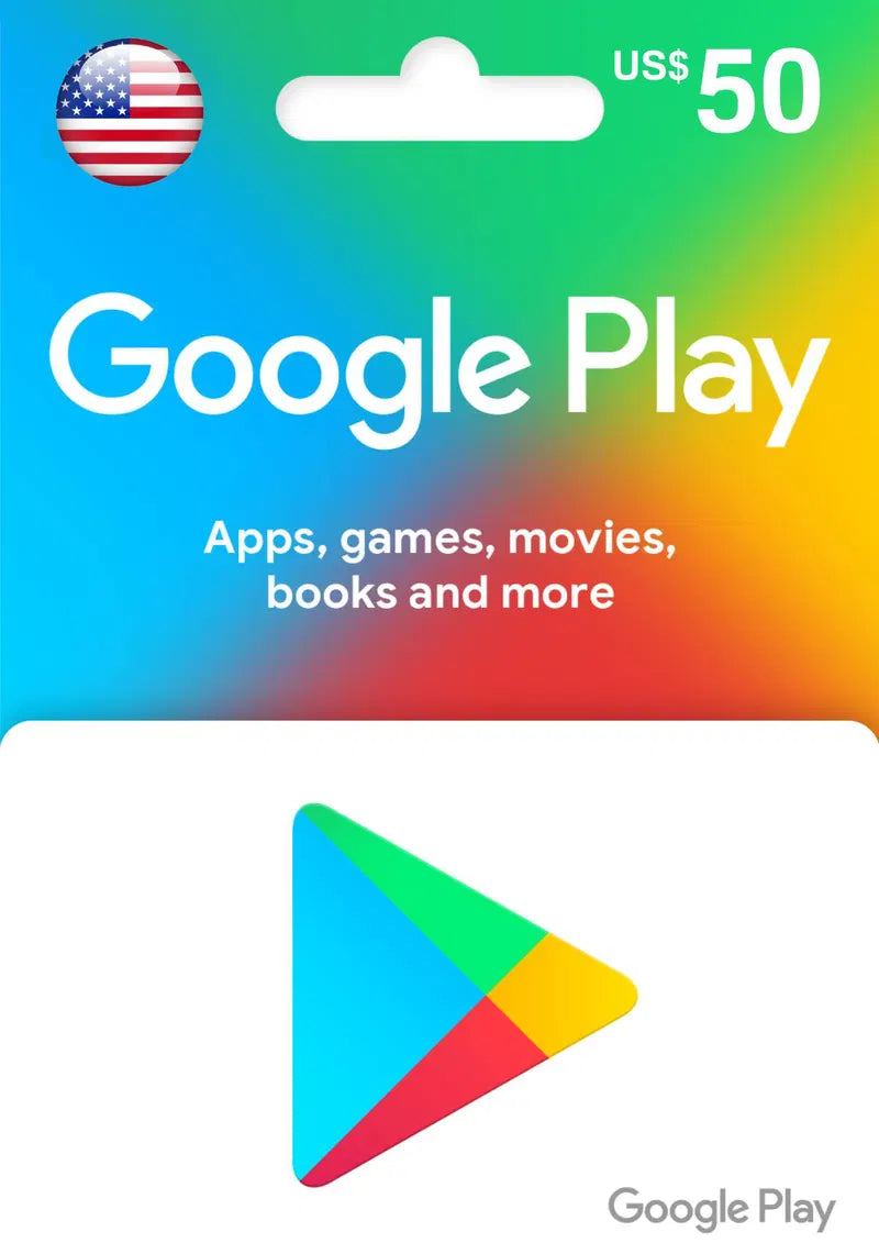 Buy GooglePlay USA $50 | Yallatoys.com