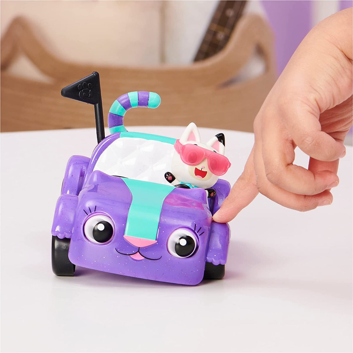 Buy Gabbys Dollhouse Carlita Toy Car with Pandy Paws Collectible Figure and 2 Accessories | Yallatoys.com