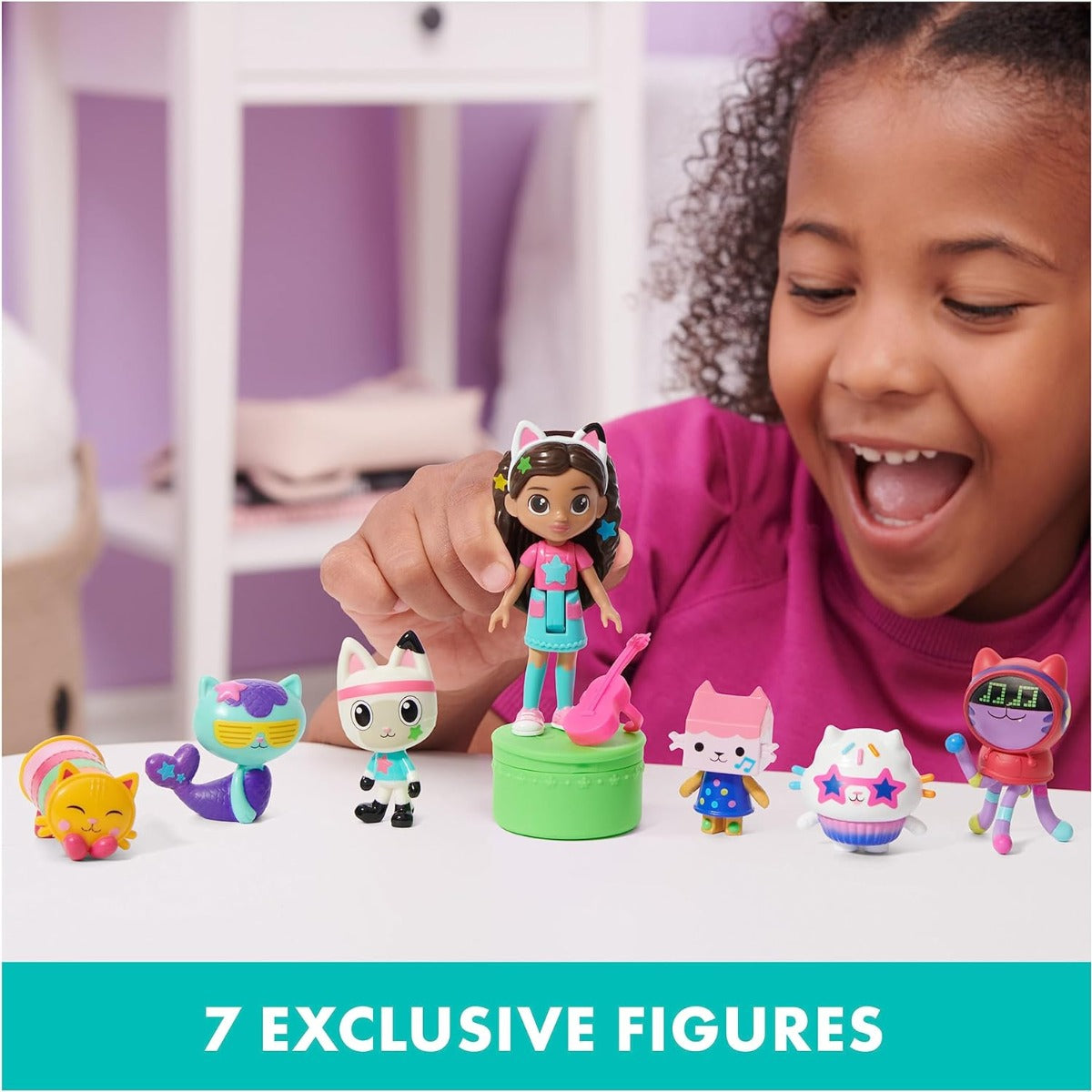 Buy Gabbys Dollhouse Dance Party Theme Figure Set with Gabby Doll | Yallatoys.com