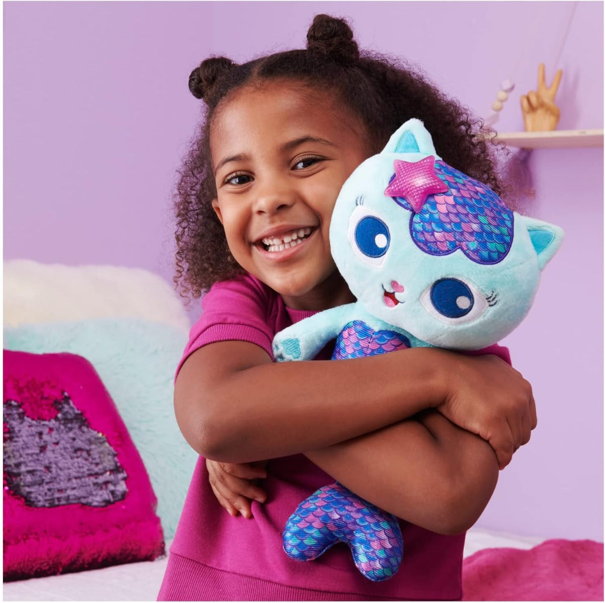 Buy Gabbys Dollhouse MerCat Feature Plush Toy | Yallatoys.com