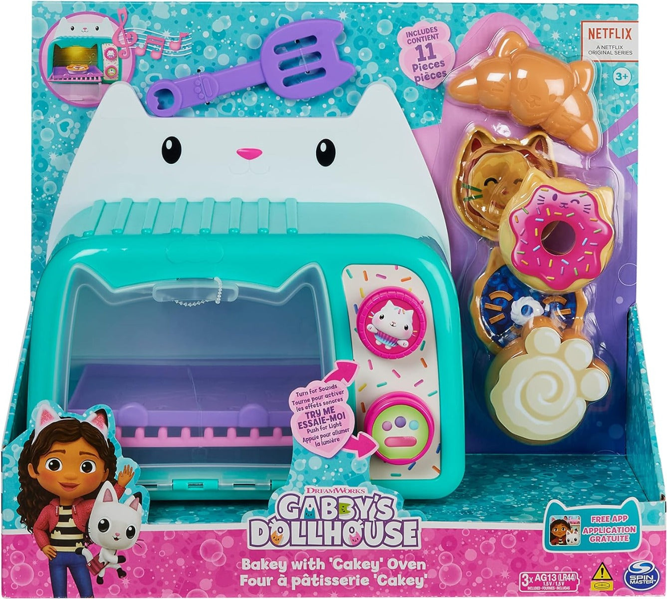Buy Gabbys Dollhouse Bakey with Cakey Oven Kitchen Toy | Yallatoys.com