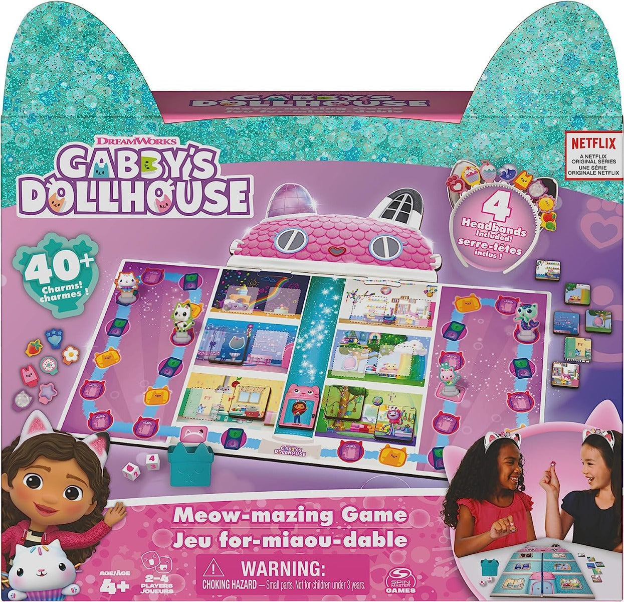 Buy Gabbys Dollhouse Meow Mazing Board Game | Yallatoys.com