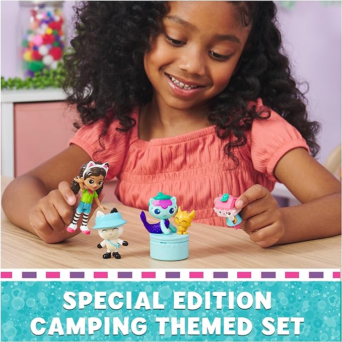 Buy Gabbys Dollhouse Gabby And Friends Camping Figure Set | Yallatoys.com