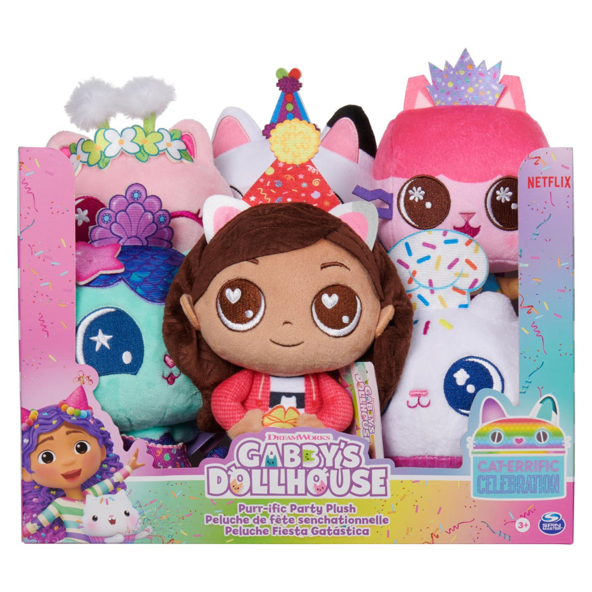 Buy Gabbys Dollhouse Plush Celebration (Sold Separately Subjected To Availability) | Yallatoys.com