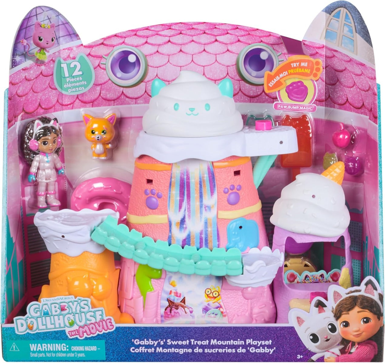 Buy Gabbys Dollhouse Movie Gabby's Sweet Treat Mountain Playset | Yallatoys.com