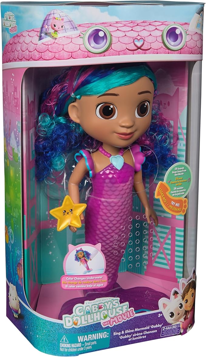 Buy Gabbys Dollhouse Movie Feature Mermaid Doll | Yallatoys.com