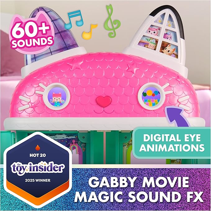 Buy Gabby's Dollhouse The Movie Meow-Mazing Interactive Dollhouse | Yallatoys.com