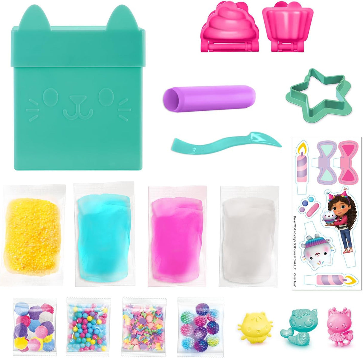 Buy Gabbys Dollhouse Magique House P'tichou Birthday Cat | Yallatoys.com