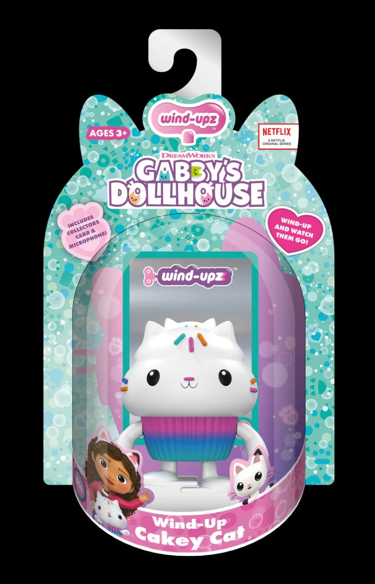 Buy Gabbys Dollhouse Wind Upz Cakey Cat with Tambourine | Yallatoys.com