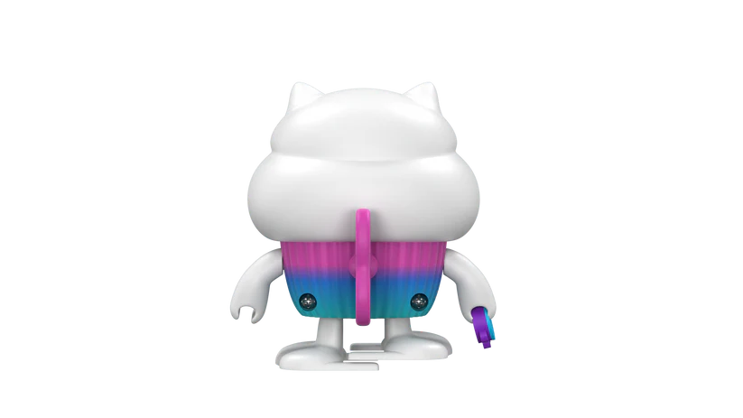 Buy Gabbys Dollhouse Wind Upz Cakey Cat with Tambourine | Yallatoys.com