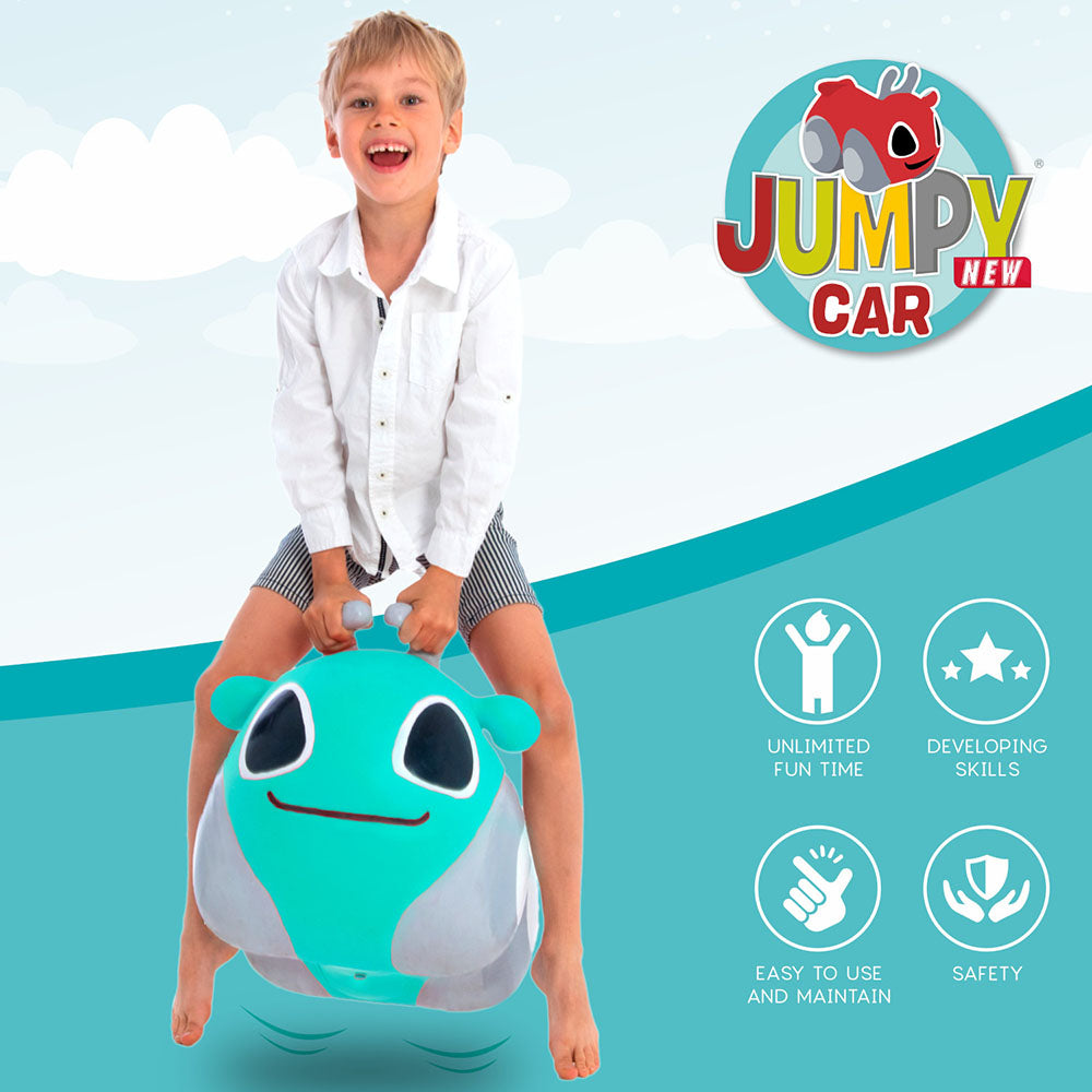 Buy My First Jumpy Car Mint Green | Yallatoys.com