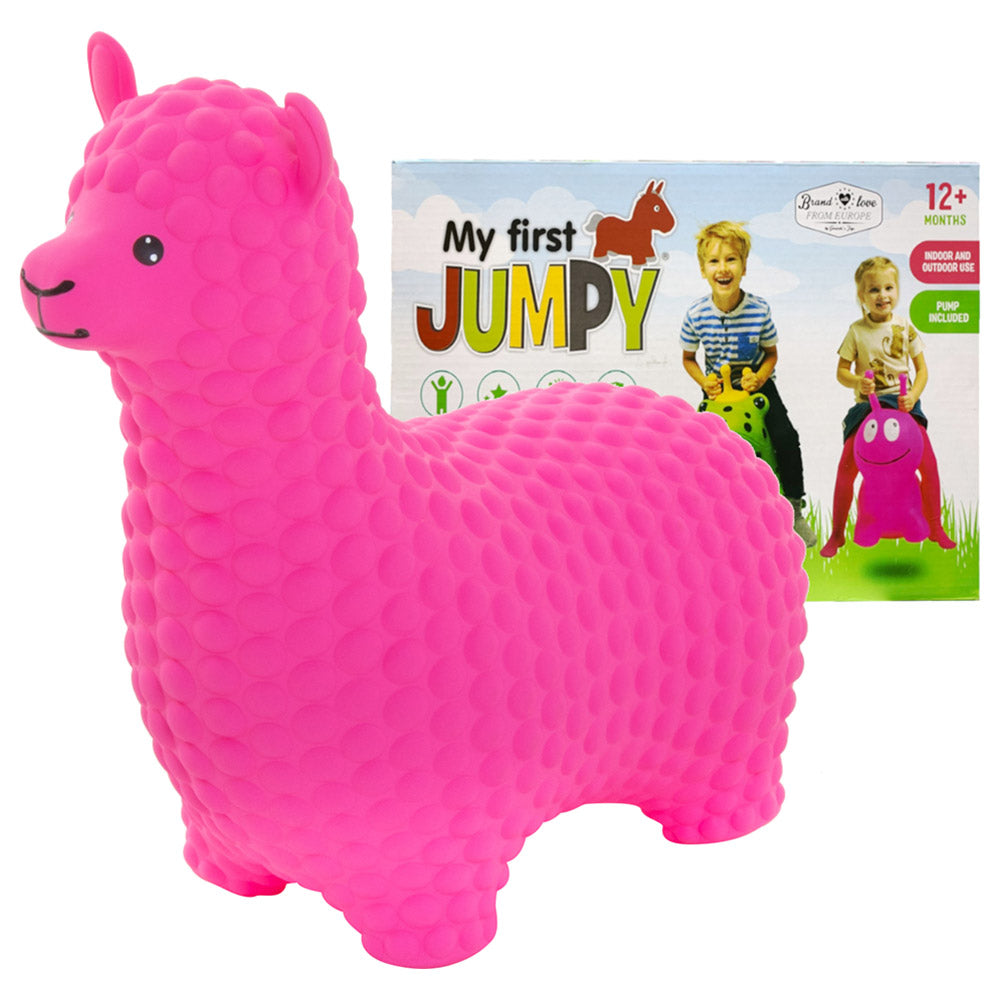 Buy My First Jumpy Alpaca Pink | Yallatoys.com