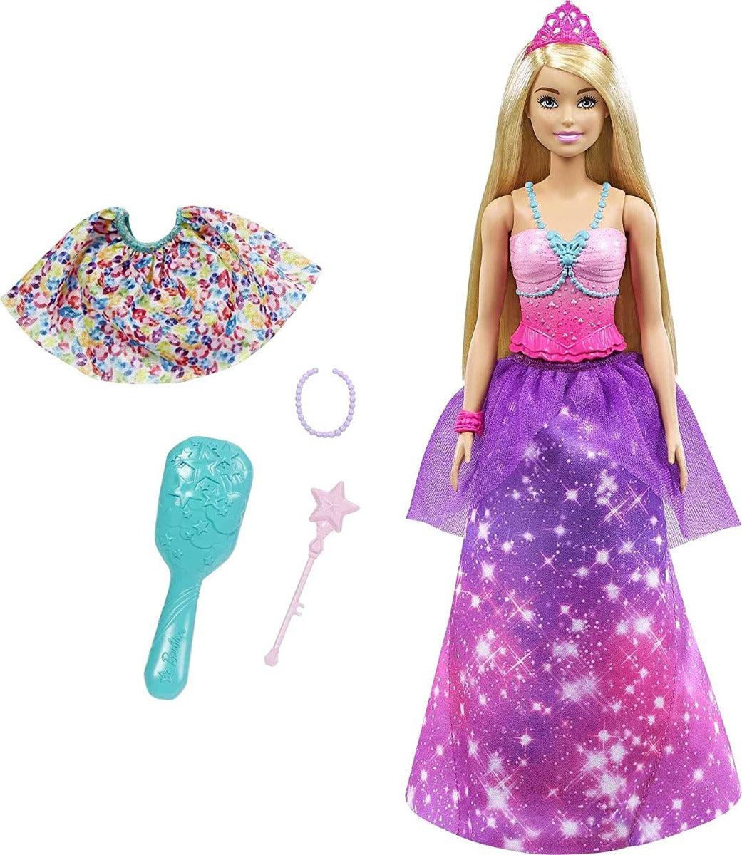 Buy Barbie Dreamtopia 2 In 1 Princess To Mermaid Fashion Transformation Doll | Yallatoys.com