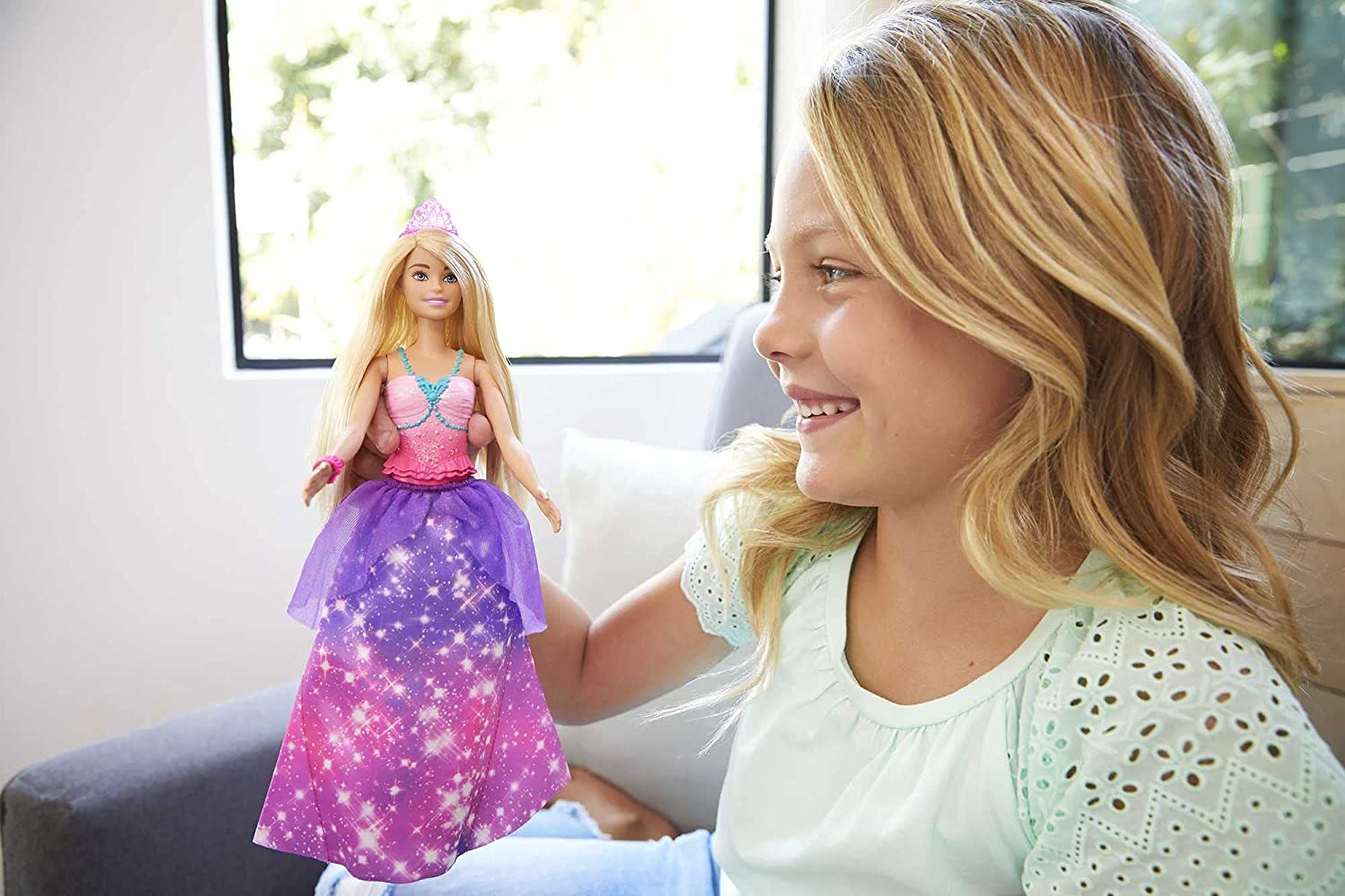 Buy Barbie Dreamtopia 2 In 1 Princess To Mermaid Fashion Transformation Doll | Yallatoys.com