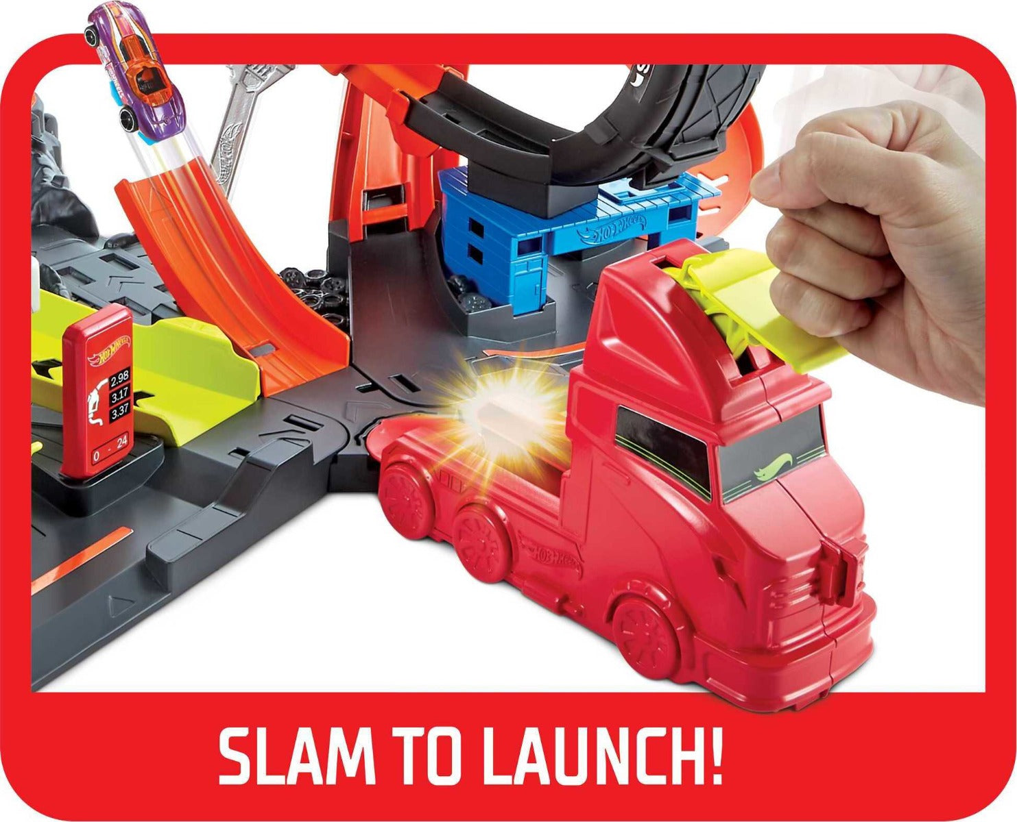 Buy Hot Wheels Toxic Gorilla Slam | Yallatoys.com