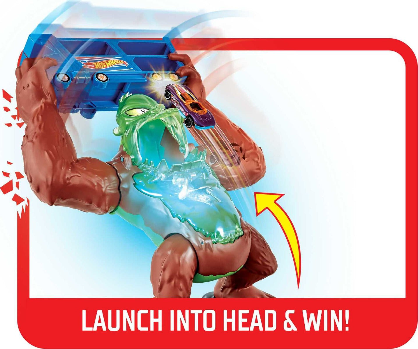 Buy Hot Wheels Toxic Gorilla Slam | Yallatoys.com