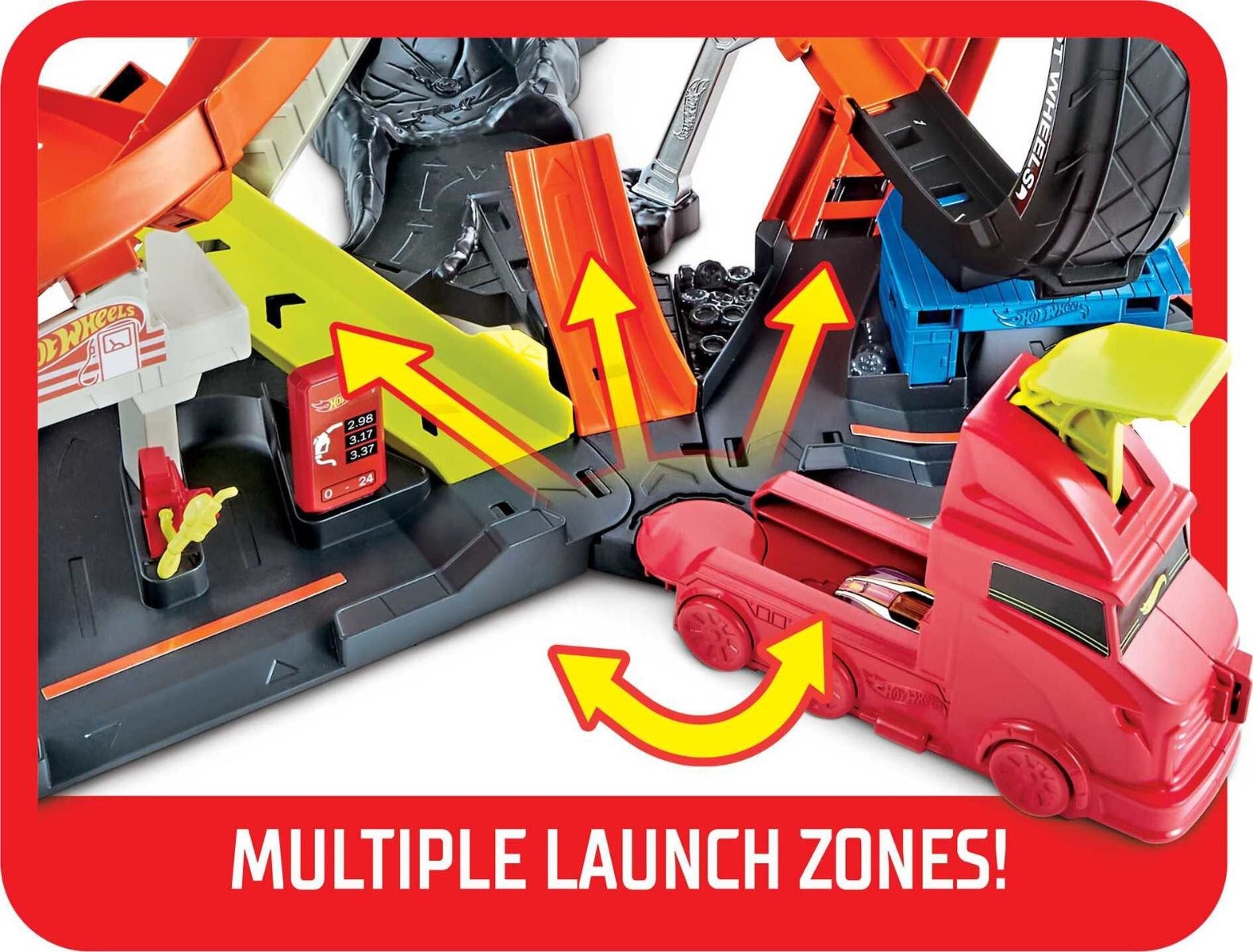 Buy Hot Wheels Toxic Gorilla Slam | Yallatoys.com