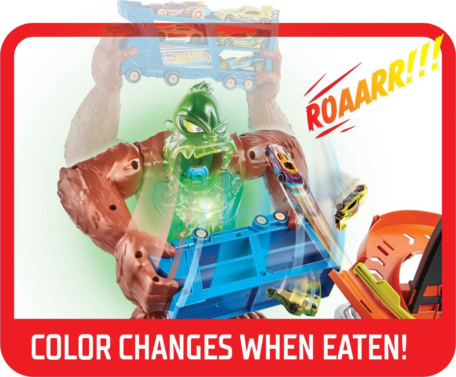 Buy Hot Wheels Toxic Gorilla Slam | Yallatoys.com