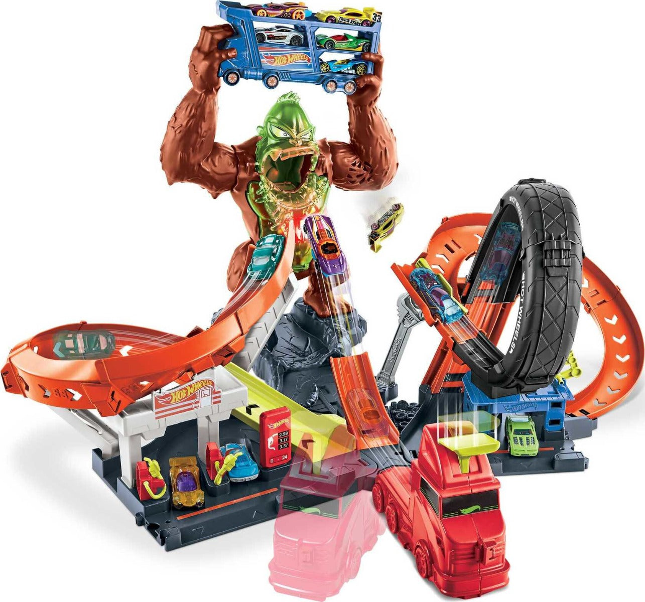 Buy Hot Wheels Toxic Gorilla Slam | Yallatoys.com