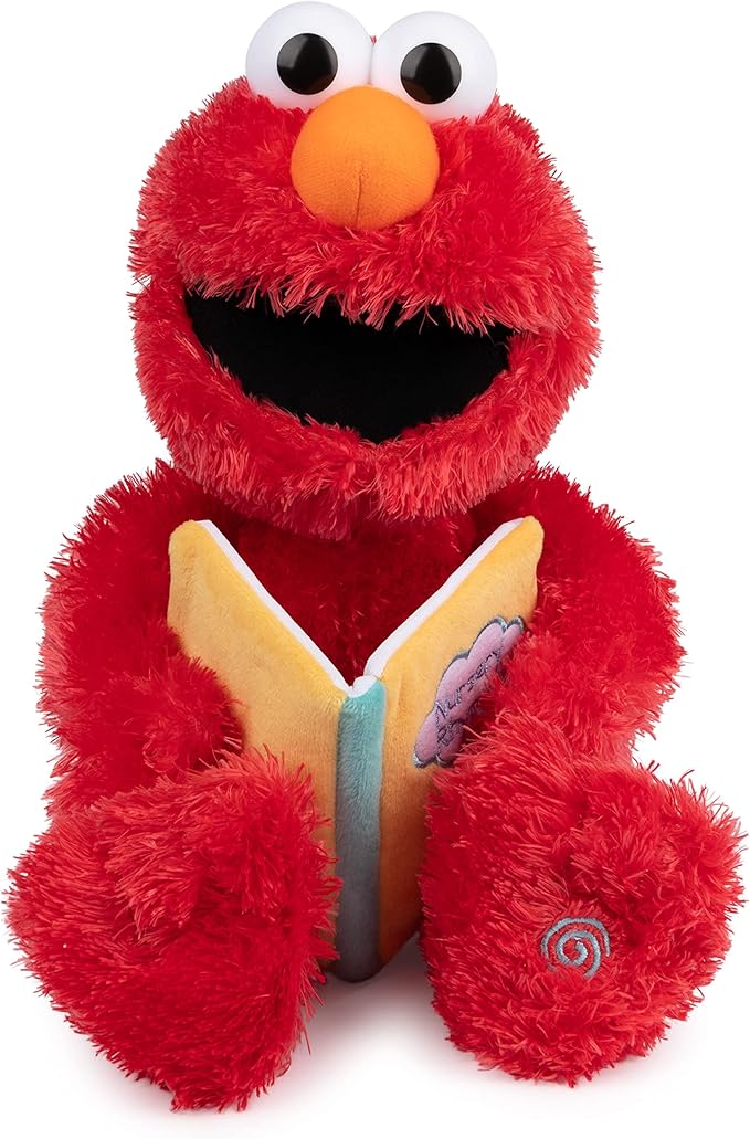 Buy Gund Sesame Sesame Street Official Nursery Rhyme Elmo Animated Muppet Plush | Yallatoys.com
