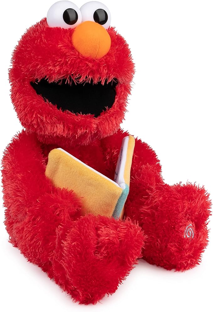 Buy Gund Sesame Sesame Street Official Nursery Rhyme Elmo Animated Muppet Plush | Yallatoys.com