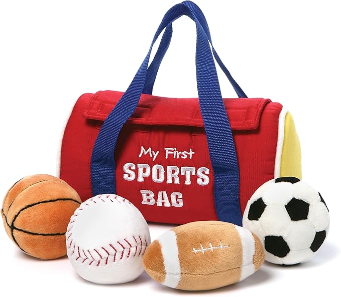Buy Gund My First Sports Bag Plush Playset | Yallatoys.com