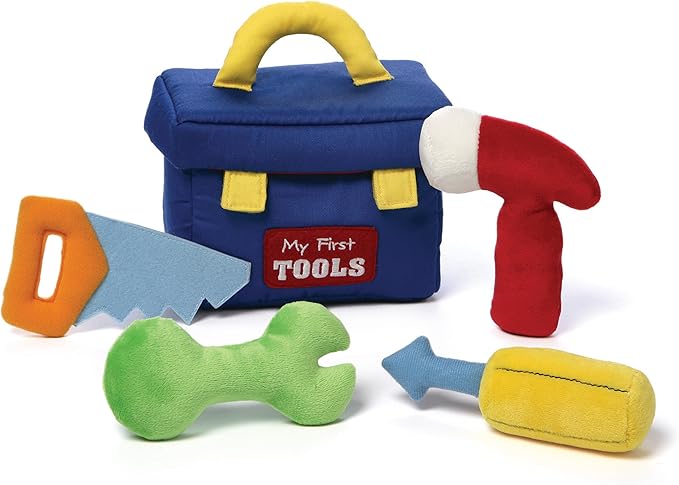 Buy Gund My First Toolbox 5 Piece Plush Playset | Yallatoys.com
