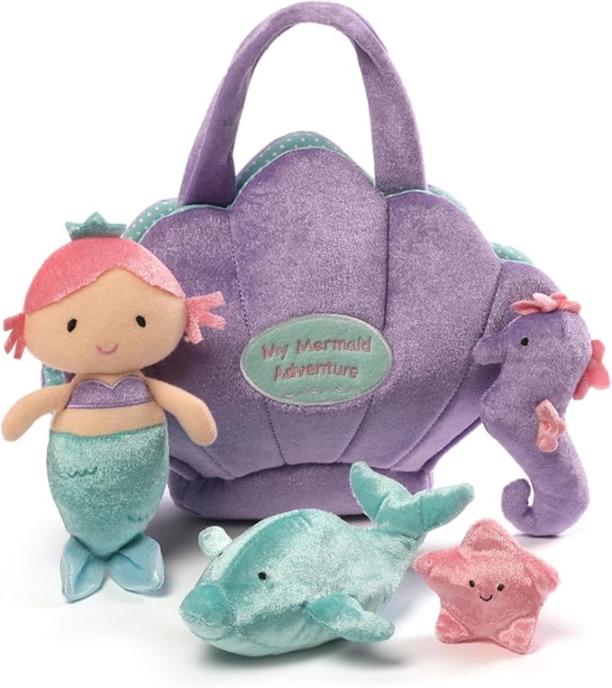 Buy Gund Mermaid Adventure 5piece Plush Playset | Yallatoys.com