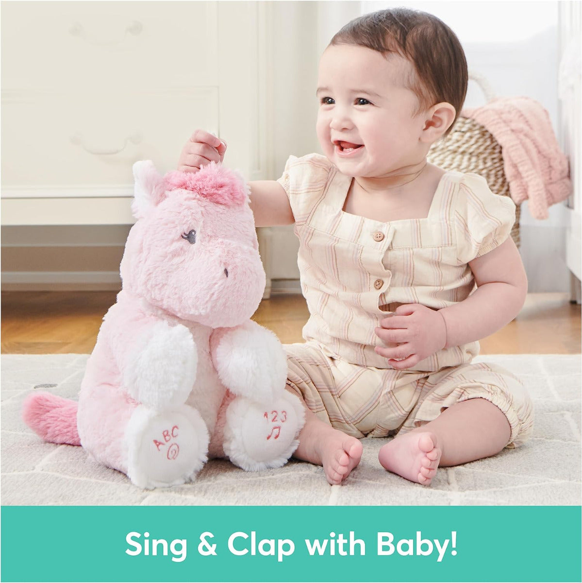 Buy Gund Alora The Unicorn Animated Singing Stuffed 11inch Plush | Yallatoys.com