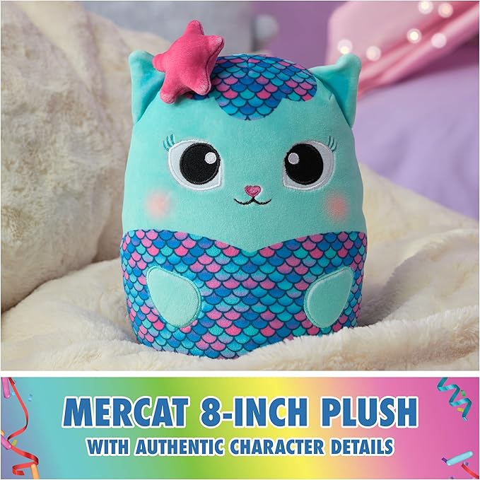 Buy Gund Gabbys Dollhouse Mercat Plush Toy 8inch | Yallatoys.com