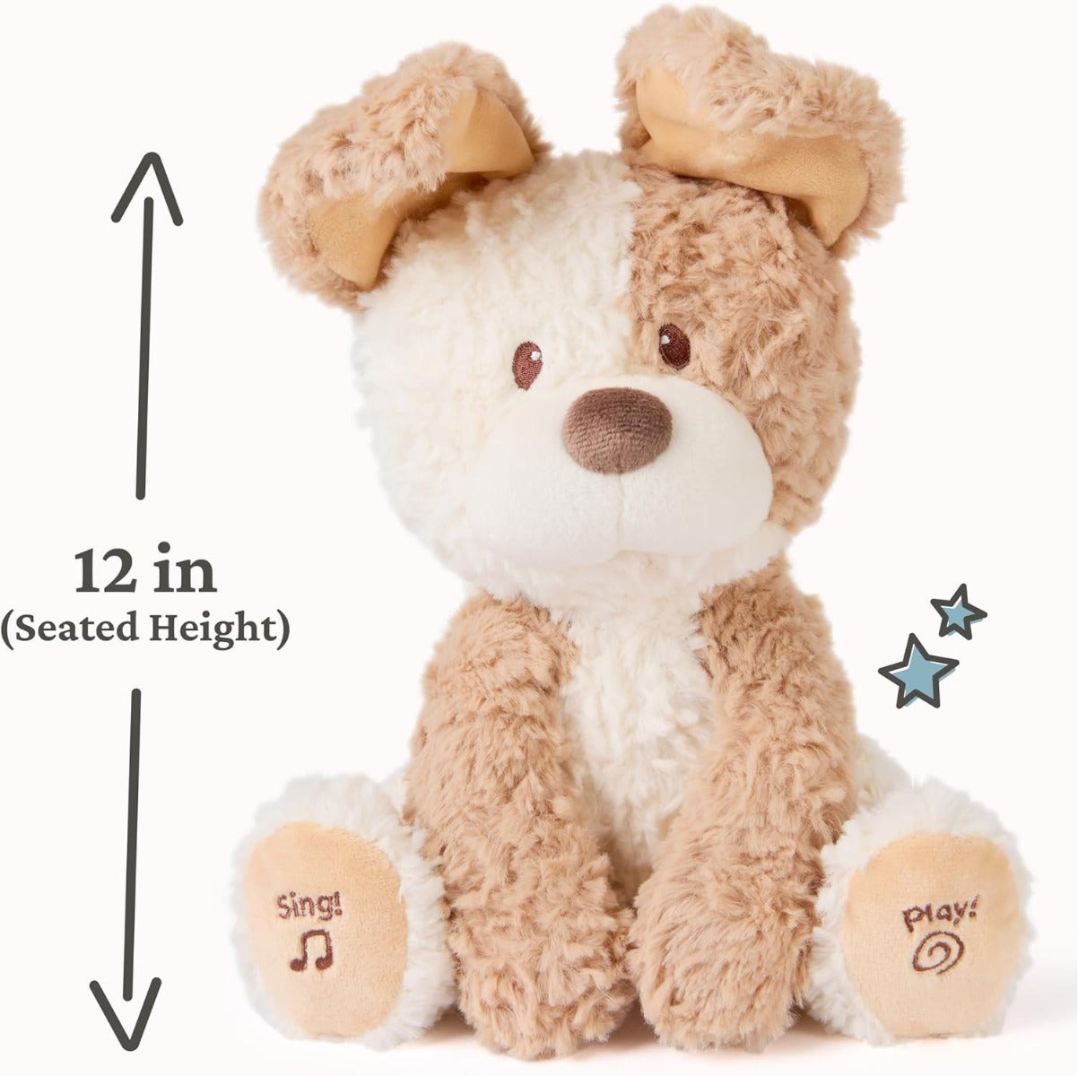 Buy GUND Baby Peeki The Puppy Animated Plush | Yallatoys.com