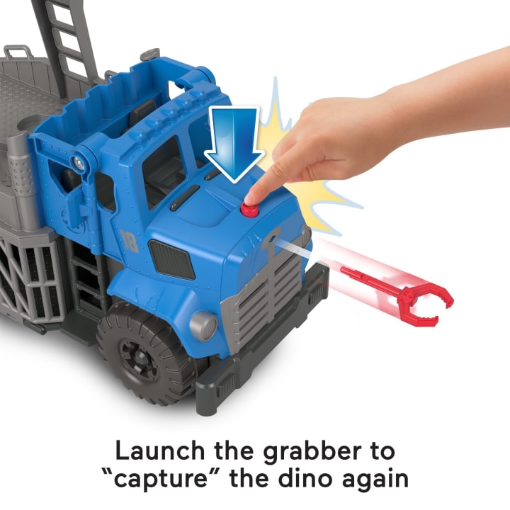Buy Jurassic World Dominion Break Out Dinosaur Hauler Vehicle Set | Yallatoys.com