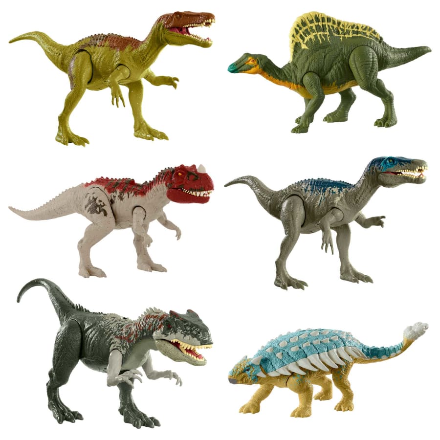 Buy Jurassic World Roar Attack Dinosaur Action Figure (Sold Separately Subject to Availability) | Yallatoys.com