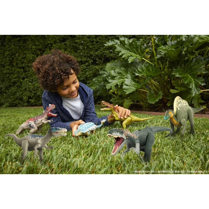 Buy Jurassic World Roar Attack Dinosaur Action Figure (Sold Separately Subject to Availability) | Yallatoys.com