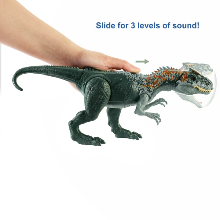 Buy Jurassic World Roar Attack Dinosaur Action Figure (Sold Separately Subject to Availability) | Yallatoys.com