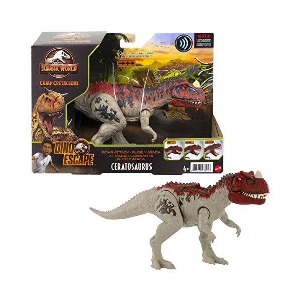 Buy Jurassic World Roar Attack Dinosaur Action Figure (Sold Separately Subject to Availability) | Yallatoys.com