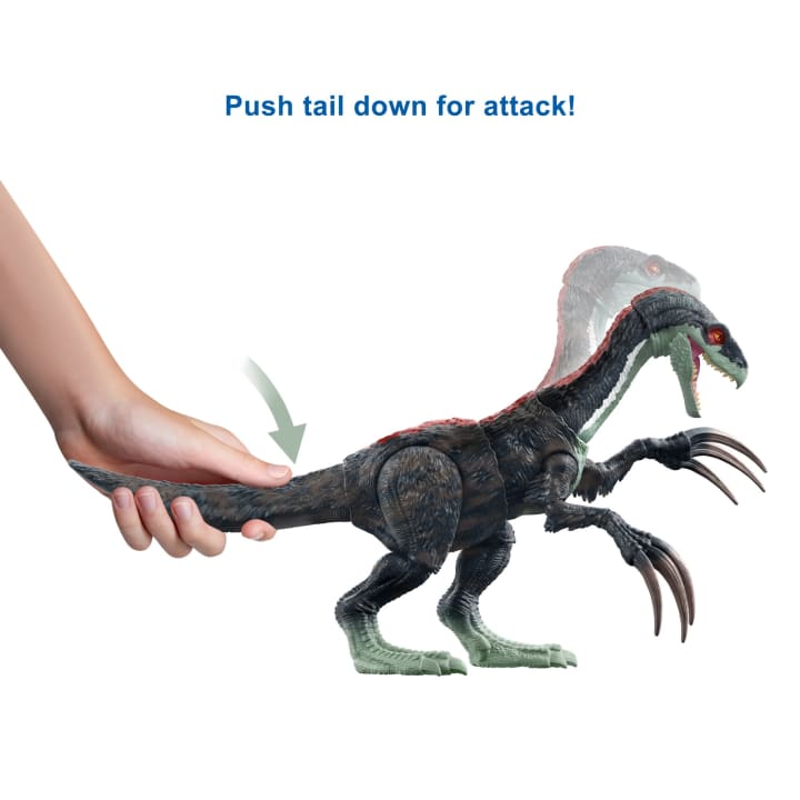 Buy Jurassic World Dominion Dinosaur Figure Sound Slashin therizinosaurus | Yallatoys.com